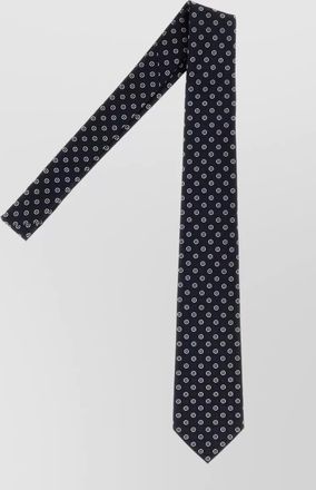 Saint Laurent silk jacquard tie