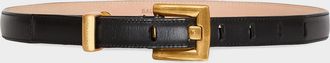 Balmain Anthem Leather Belt