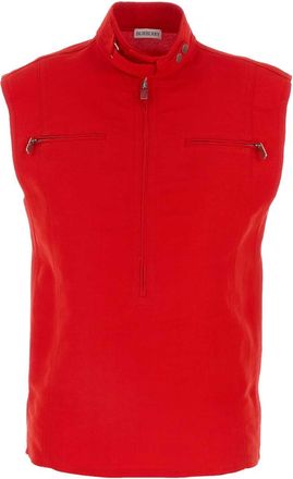 Burberry Red Canvas Vest