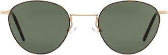 Andy Wolf Gold Metal Sunglasses