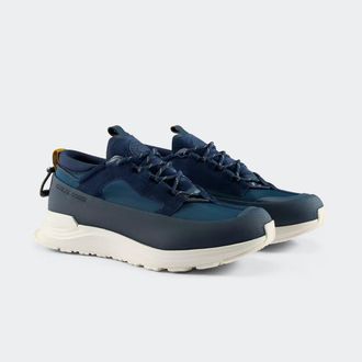 Canada Goose Mens Glacier Trail Sneaker (Men, Guard Blue/Linen, US 11.5)