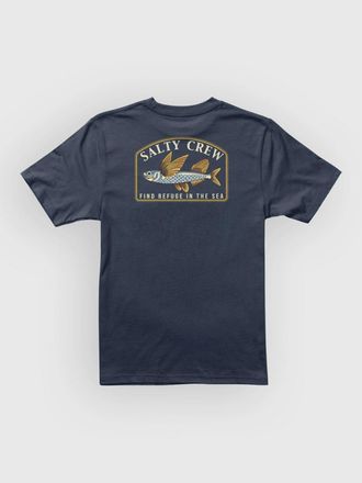 Salty Crew Fly Home Camiseta azul