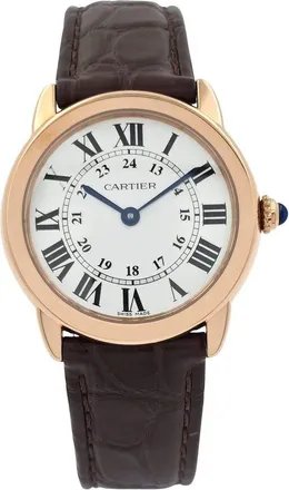 Cartier Pre-owned Cartier Ronde Solo De Cartier Silver Dial Ladies Watch W6701007