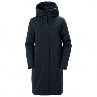 Helly Hansen Victoria Insulated Rain Coat Mantel f&uuml;r Damen | schwarz