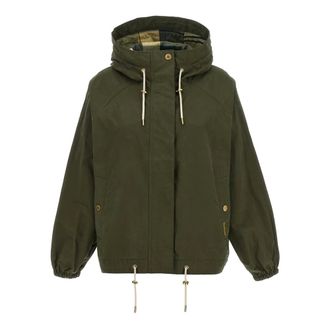 Barbour Light Jackets, female, Green, Size: S Hawkridge Showerproof Jacket