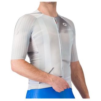 Castelli Aero Race 8S Jersey Velotrikot f&uuml;r Herren | grau