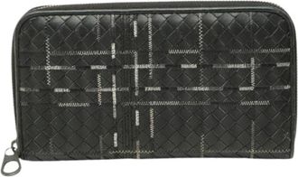 Bottega Veneta Pre-owned Wallets, male, Black, Size: ONE SIZE Pre-owned Long Wallet (Bi-fold)