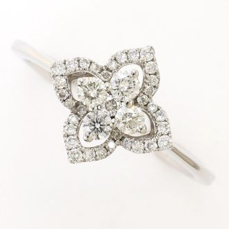 C&A White Gold White Gold (18K) Band Ring (Pre-Owned)