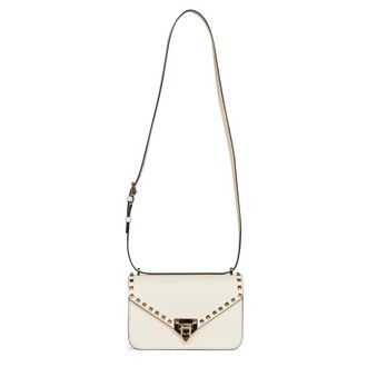 Valentino Garavani Dames, Tassen, Beige, Maat: ONE Size Leer