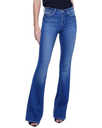 L'agence LAgence Bell High-Rise Hasting Flare Jean