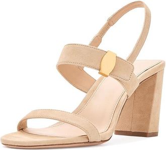 Veronica Beard Genetta Strappy Sandals Womens Sandals Sand : 6.5 M