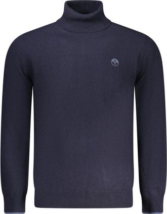North Sails Polyamide Sweater - Heren - Coltruien - Blauw - XL - Polyester - Truien & Vesten