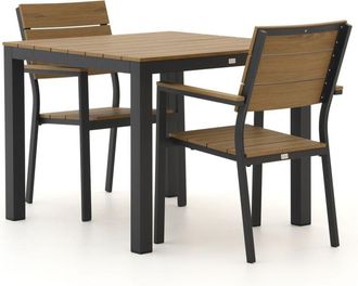 Bellagio la vita attrattiva Bellagio Fidenza 90cm dining tuinset 3-delig stapelbaar