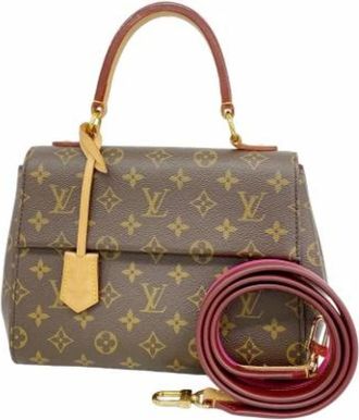 Louis Vuitton Pre-owned Handbags, female, Brown, Size: ONE SIZE Pre-owned Vintage Handbag