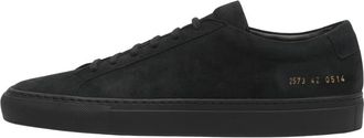 Common Projects Achilles Premium Suede - Heren - Sneakers - Zwart - 43 EU - Leer - Schoenen