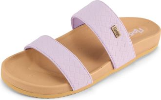 Floopi Double Strap Slide Sandal in Lavender at Nordstrom Rack, Size 10