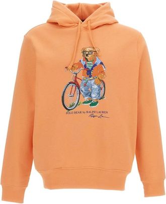 Polo Ralph Lauren Hoodies - Heren - Hoodies - Oranje - S - Katoen - Hoodies & sweatvesten