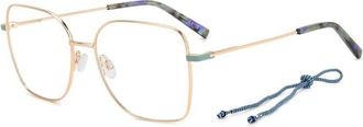 M Missoni Glasses, female, Yellow, 55 MM, 0167 DDB Optical Frame