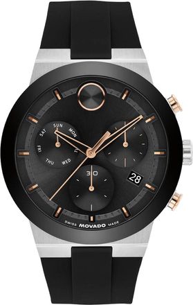 Movado Mens BOLD Fusion Black Dial Watch