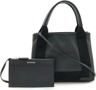 Balenciaga Pre-owned Tote Bags, female, Black, Size: ONE SIZE Pre-owned Vintage Tote Bag