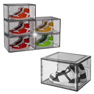 OEM 6 Cajas Organizadoras Para Zapatos De Alta Gama, Juguetes Y Accesorios De Oficina