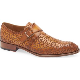 Mezlan Soria Monk Strap Loafer in Camel at Nordstrom, Size 10