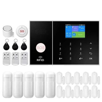 OEM Sistema De Alarma Para El Hogar, Conectividad Inal&aacute;mbrica, Control Mediante Aplicaci&oacute;n M&oacute;vil, F-4g, Enchufe Europeo