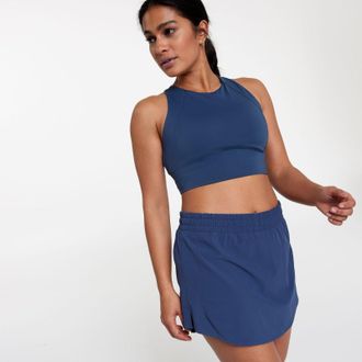 Calia Italia Calia PowerMove WAX37231 Sports Bra Womens Blue Racerback Pullover SRT52