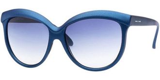 Italia Independent II 0092TT 022.000 Womens Sunglasses Blue Size 58