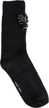 Simone Rocha Crystal Embellished Socks