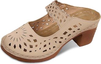 Generic 2026 Womens Clogs Slip on Mules: Closed Toe Sandals Women - Summer Comfortable Shoes (Beige, 3.5)