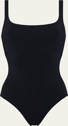 Eres Arnaque Square-Neck One-Piece Swimsuit
