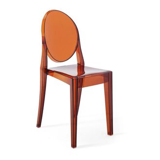 Kartell Victoria Ghost Stuhl, bernstein