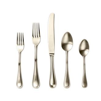 Mepra Perla Flatware Set - 5 Pieces in Ice Champagne at Nordstrom
