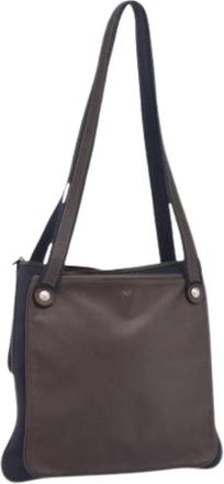 Herm&egrave;s Borsa a spalla vintage Pre-owned - - Pre-owned - Donna - Blu - ONE SIZE