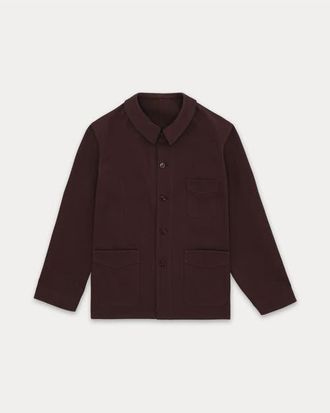 Fortela Boulevard Cotton Jacket in Burgundy at Nordstrom, Size X-Large Eu