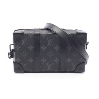 Louis Vuitton Black Coated Canvas Pvc Monogram Eclipse Leather Handbag Shoulder Bag (Pre-Owned)
