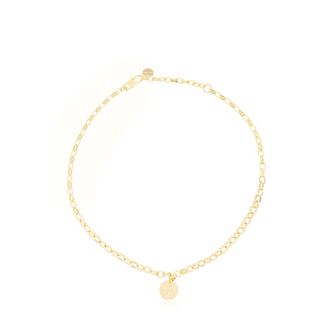 Dsquared2 Necklaces, female, Yellow, Size: ONE SIZE Round Pendant Necklace