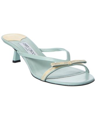Jimmy Choo London Ciela 45 Leather Mule