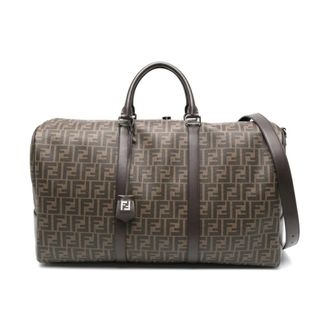 Fendi Weekend Bags, male, Brown, Size: ONE SIZE Boston Grande