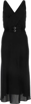 Prada Black Stretch Viscose Dress