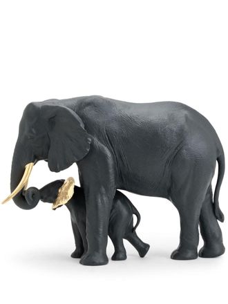 Lladro Leading the Way matte porcelain sculpture (27cm x 29cm) - unisex - Porcelain - OS - Black