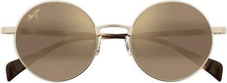 Maui Jim Occhiali da sole tondi Mokupuni - Oro