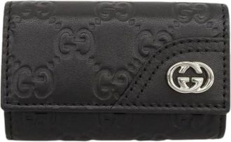 Gucci Pre-owned Accessories, male, Black, Size: ONE SIZE Pre-owned Keycase