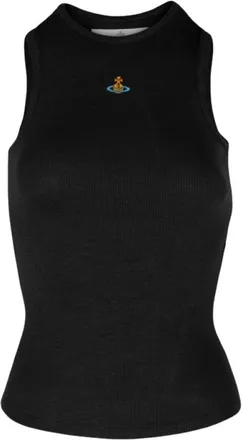 Vivienne Westwood Mujer, Camisetas, Negro, Talla: S