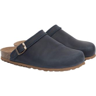 Celtic & Co. Strap Detail Clog in Navy at Nordstrom, Size 10