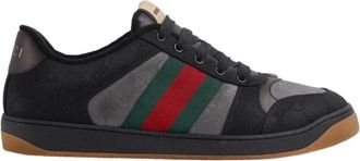 Gucci Schoenen, Heren, Veelkleurig, 44 EU, Katoen, Screener sneaker