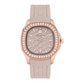 Philipp Plein Spectre Lady Crystal Horloge - Dames - Horloges - Roze - ONE Size - Accessoires