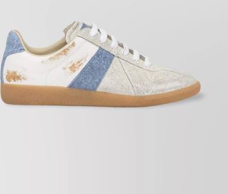 Maison Margiela replica lace-up low-top sneakers
