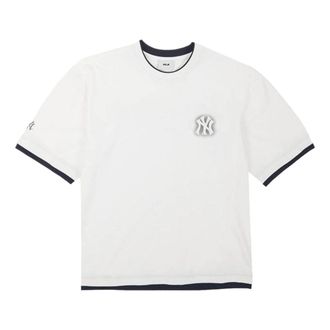 MLB New York Yankees SS26 T-Shirt White 3ATSB0963-50IVS